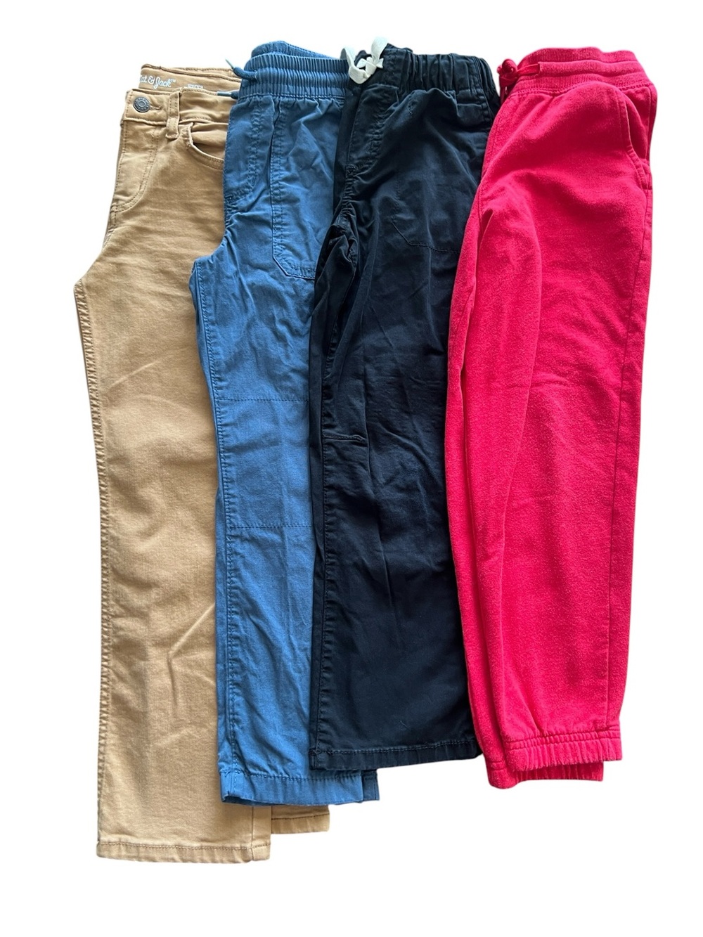 Boys Pants. Bundle of 4. Size 7. Cat & Jack OshKosh Carter’s Joggers Jeans Chino